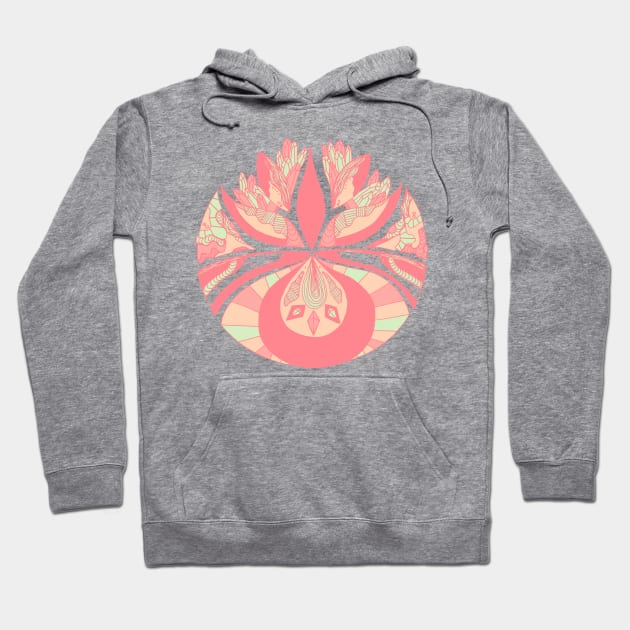 Lpink Abstract Motif Hoodie by kenallouis